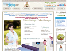 Tablet Screenshot of myspashop.com